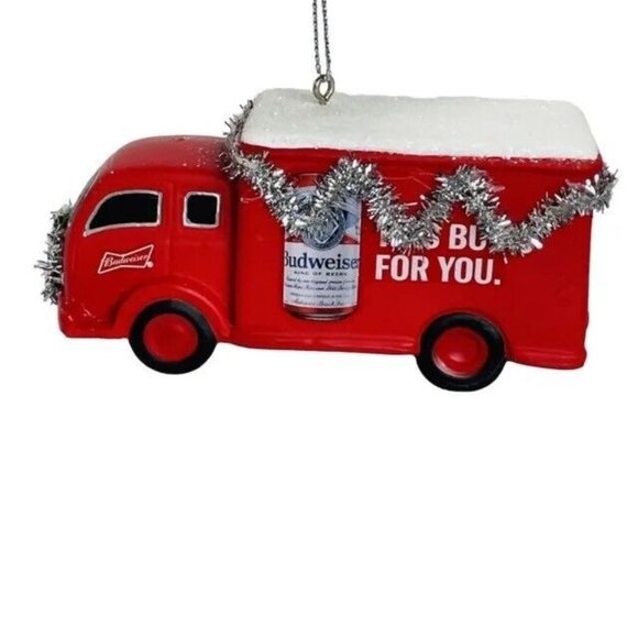Budweiser Delivery Truck Kurt S. Adler Christmas Holiday Tree Ornament Gift - Picture 14 of 14